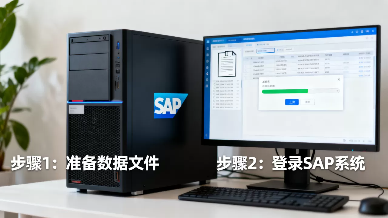 服务器上传数据到SAP怎么做？sap数据上传详细步骤