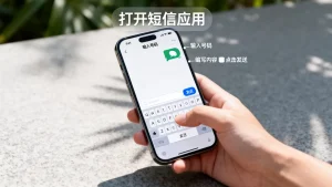 发送短信到手机怎么操作？发送短信到手机的方法