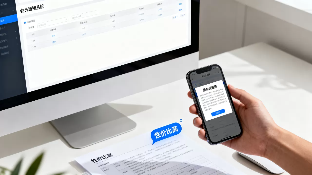 发会员通知的便宜系统有哪些？会员通知系统哪家性价比高