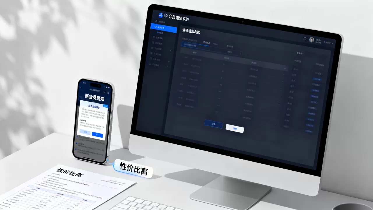 发会员通知的便宜系统有哪些？会员通知系统哪家性价比高