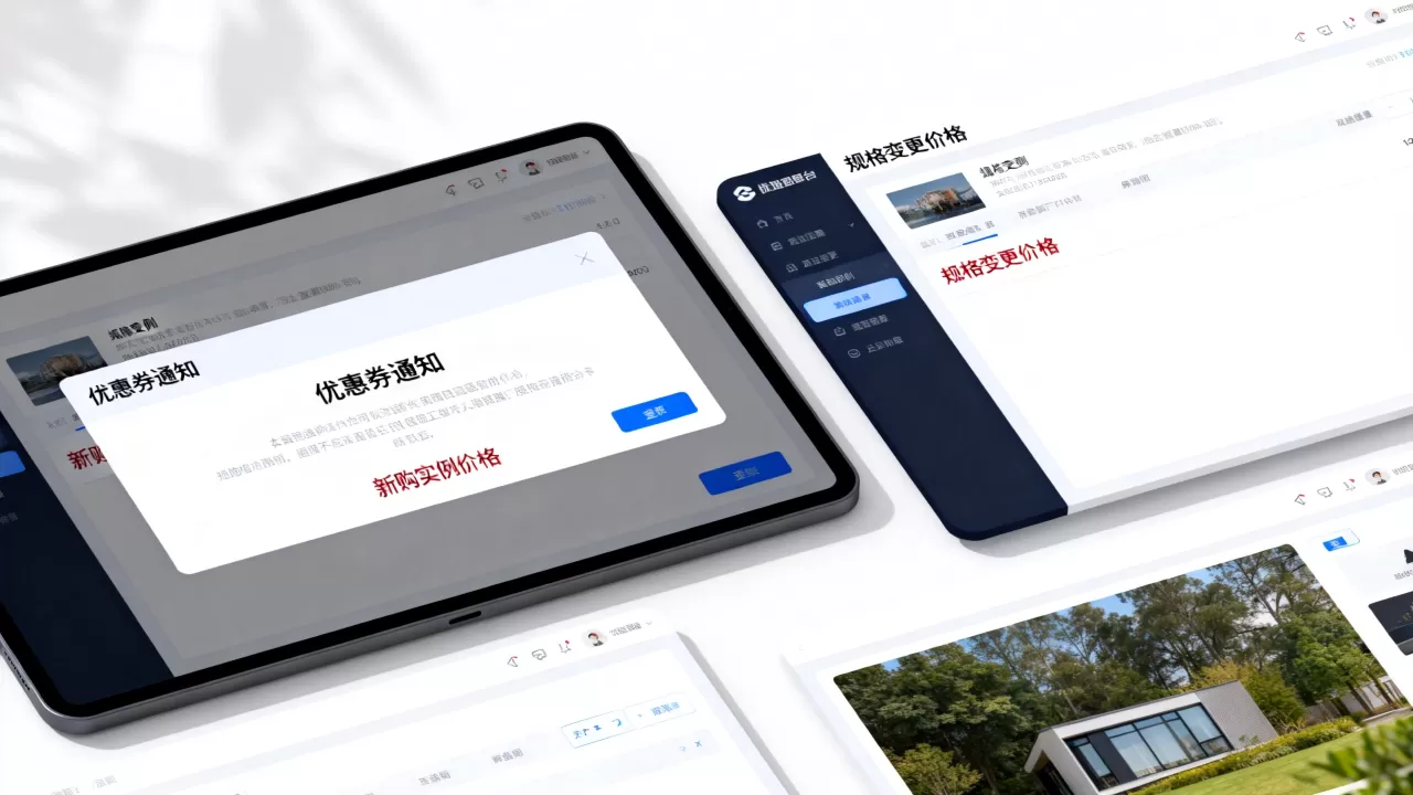 发优惠券通知的便宜平台有哪些？为什么新购实例比规格变更价格便宜？