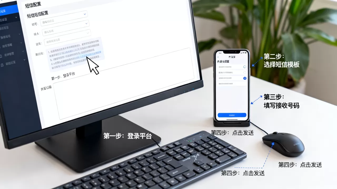 发平台短信怎么配置？短信外发设置步骤详解