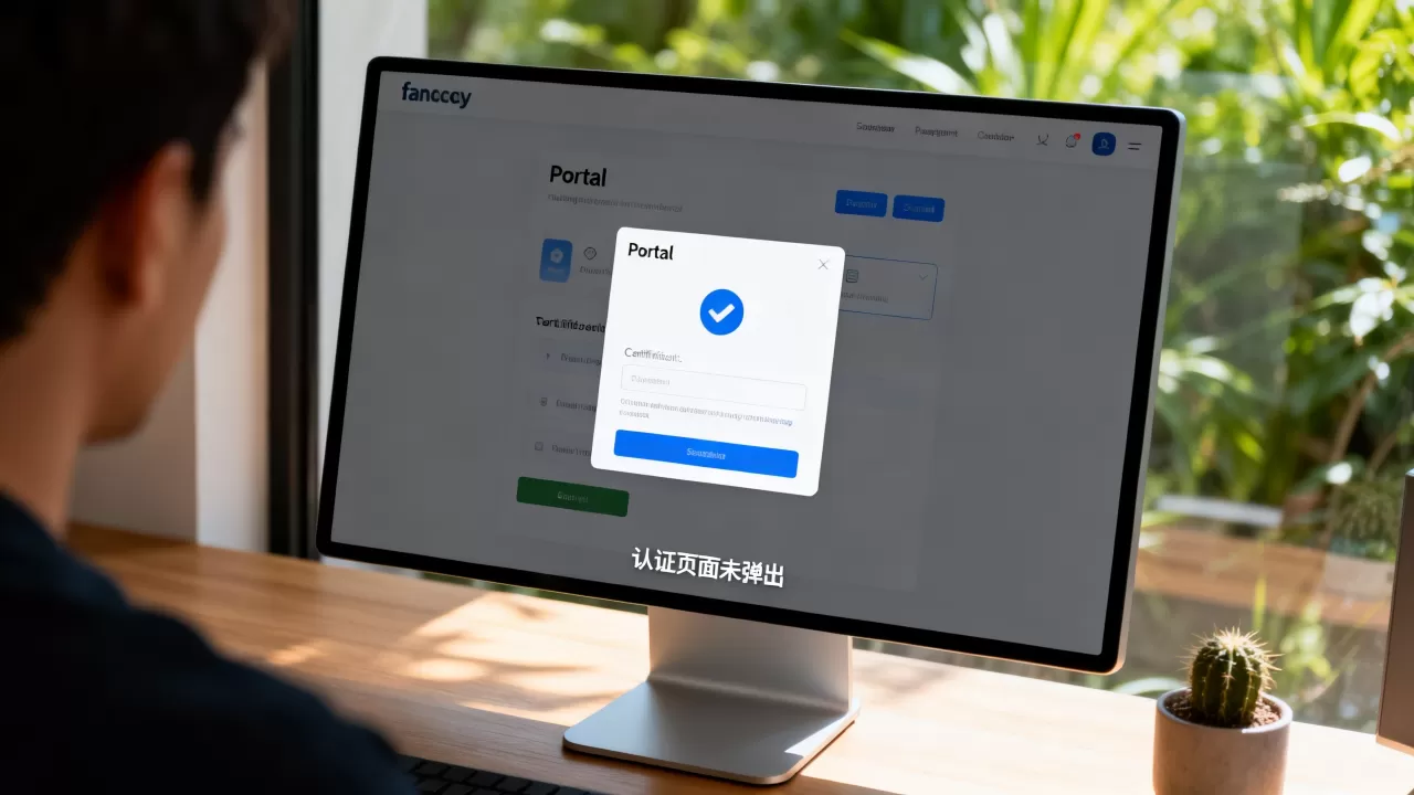 fancybox弹出层_Portal认证页面未弹出