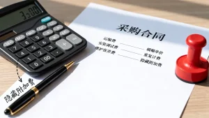 采购合同里需要留意的计费项目有哪些？计费陷阱怎么避