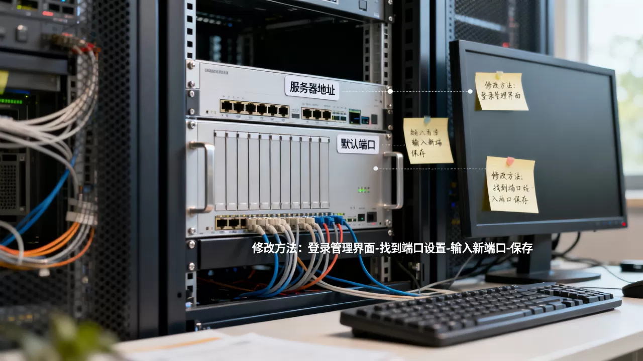 服务器地址和端口怎么修改?修改管理地址默认端口的方法是什么? 服务器地址和端口怎么修改?修改管理地址默认端口的方法是什么?