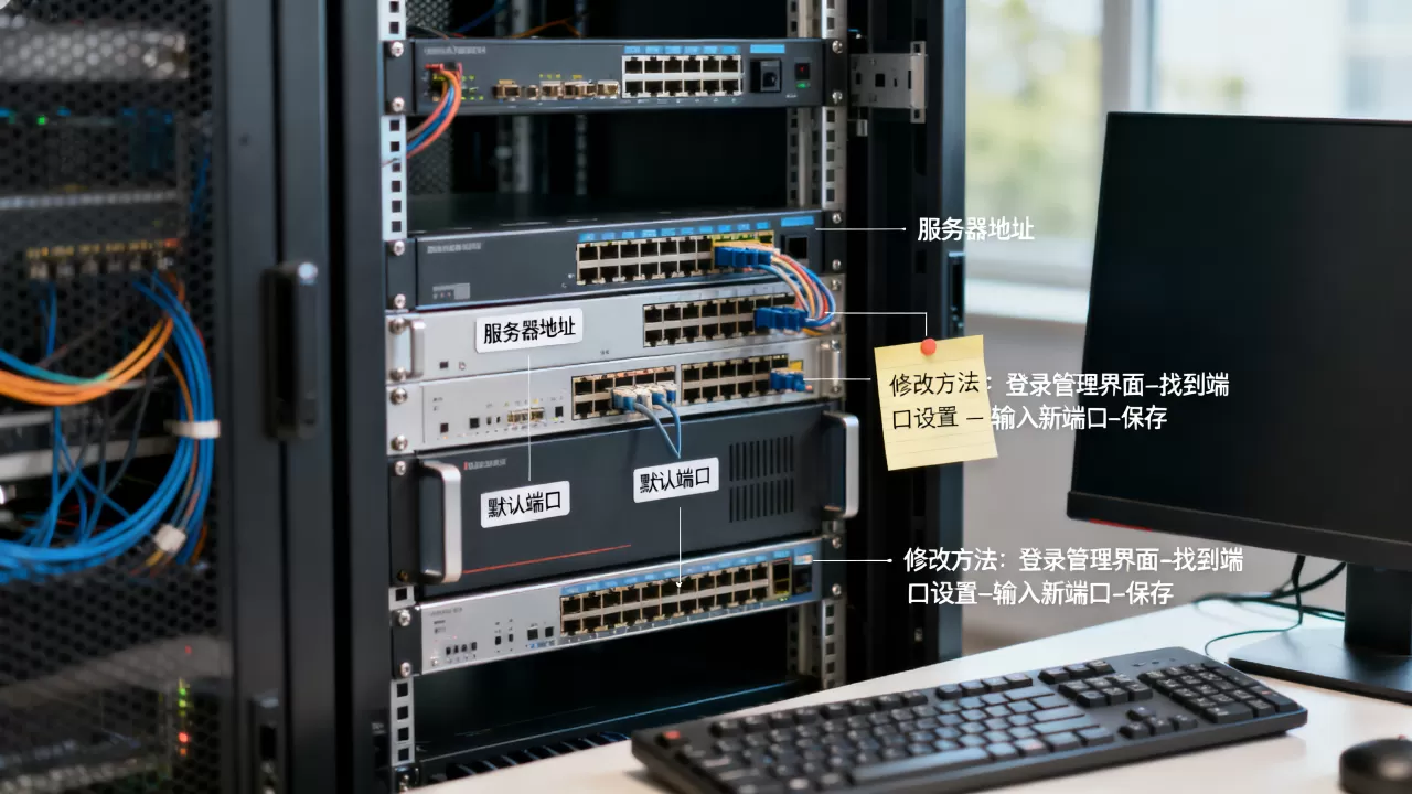 服务器地址和端口怎么修改?修改管理地址默认端口的方法是什么? 服务器地址和端口怎么修改?修改管理地址默认端口的方法是什么?