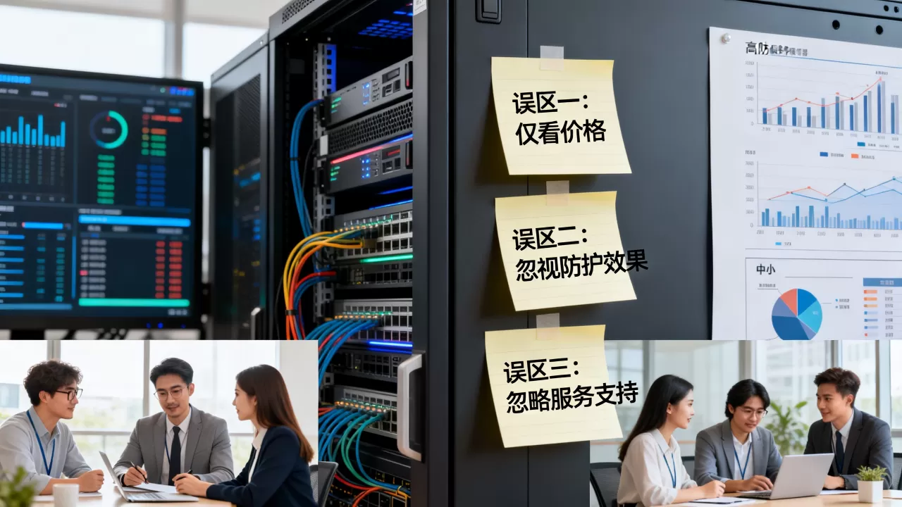 中小团队评估高防投入的常见误区有哪些?高防服务器多少钱一年 中小团队评估高防投入的常见误区有哪些?高防服务器多少钱一年