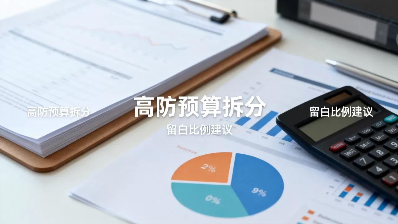 年度高防预算怎么拆,留白比例多少合适? 年度高防预算怎么拆,留白比例多少合适?