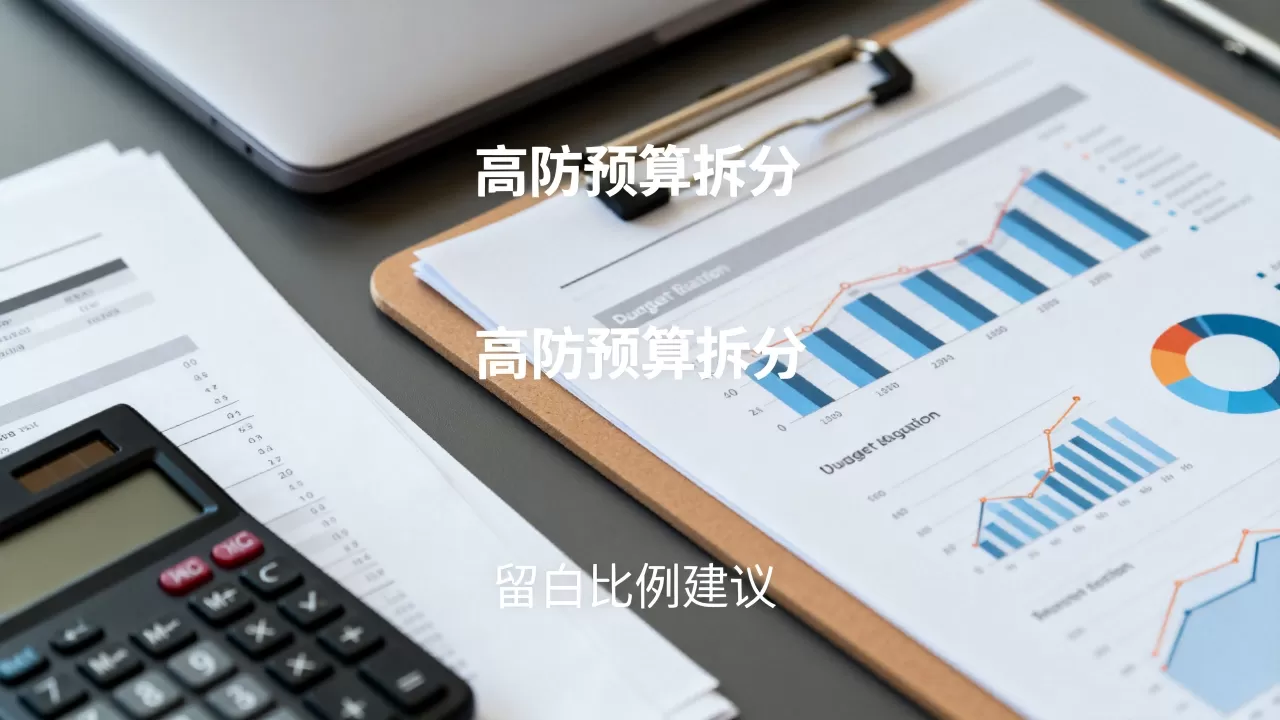 年度高防预算怎么拆,留白比例多少合适? 年度高防预算怎么拆,留白比例多少合适?