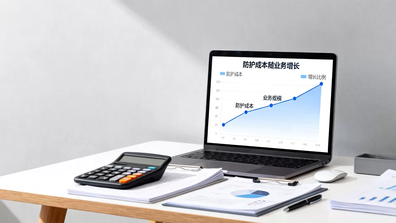 防护成本随业务增长如何变化？业务扩大后防护费用会增加多少？