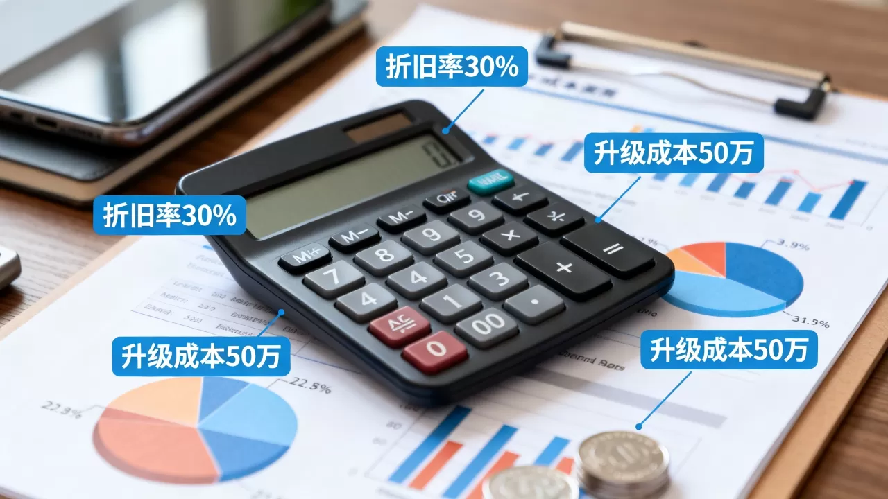 自建方案的折旧与升级成本测算