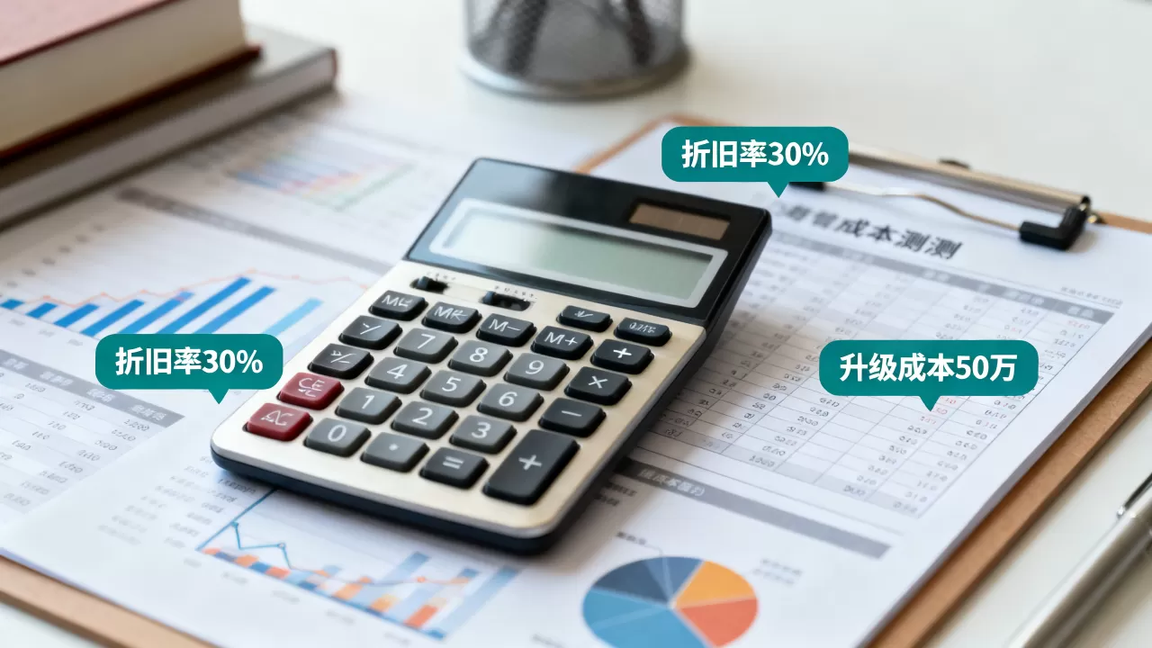 自建方案的折旧与升级成本测算