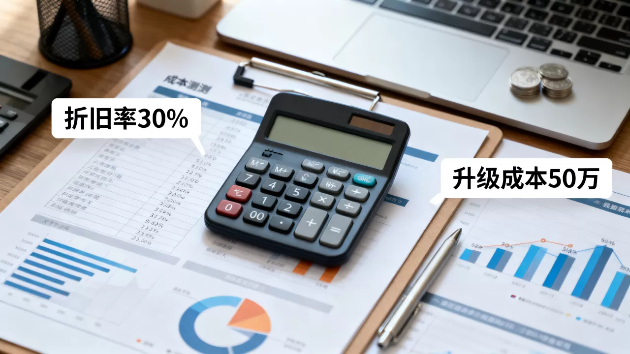 自建方案的折旧与升级成本测算