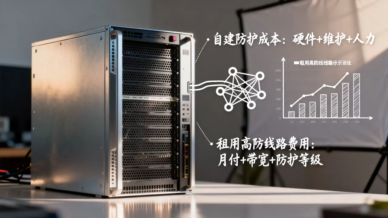 自建防护与租用高防线路的取舍分析,高防服务器租用和自建哪个更划算? 自建防护与租用高防线路的取舍分析,高防服务器租用和自建哪个更划算?