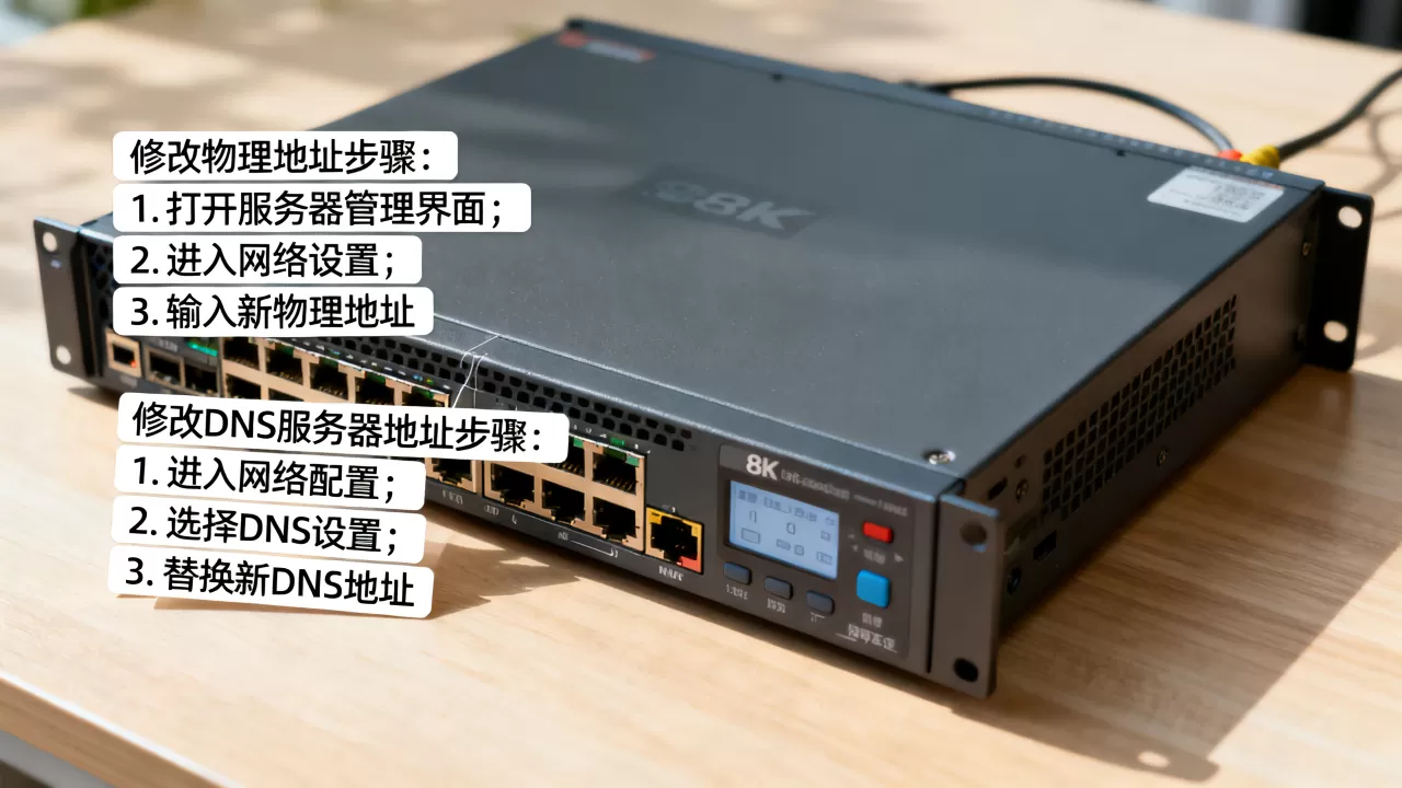 服务器上修改物理地址怎么操作,修改DNS服务器地址步骤详解? 服务器上修改物理地址怎么操作,修改DNS服务器地址步骤详解?