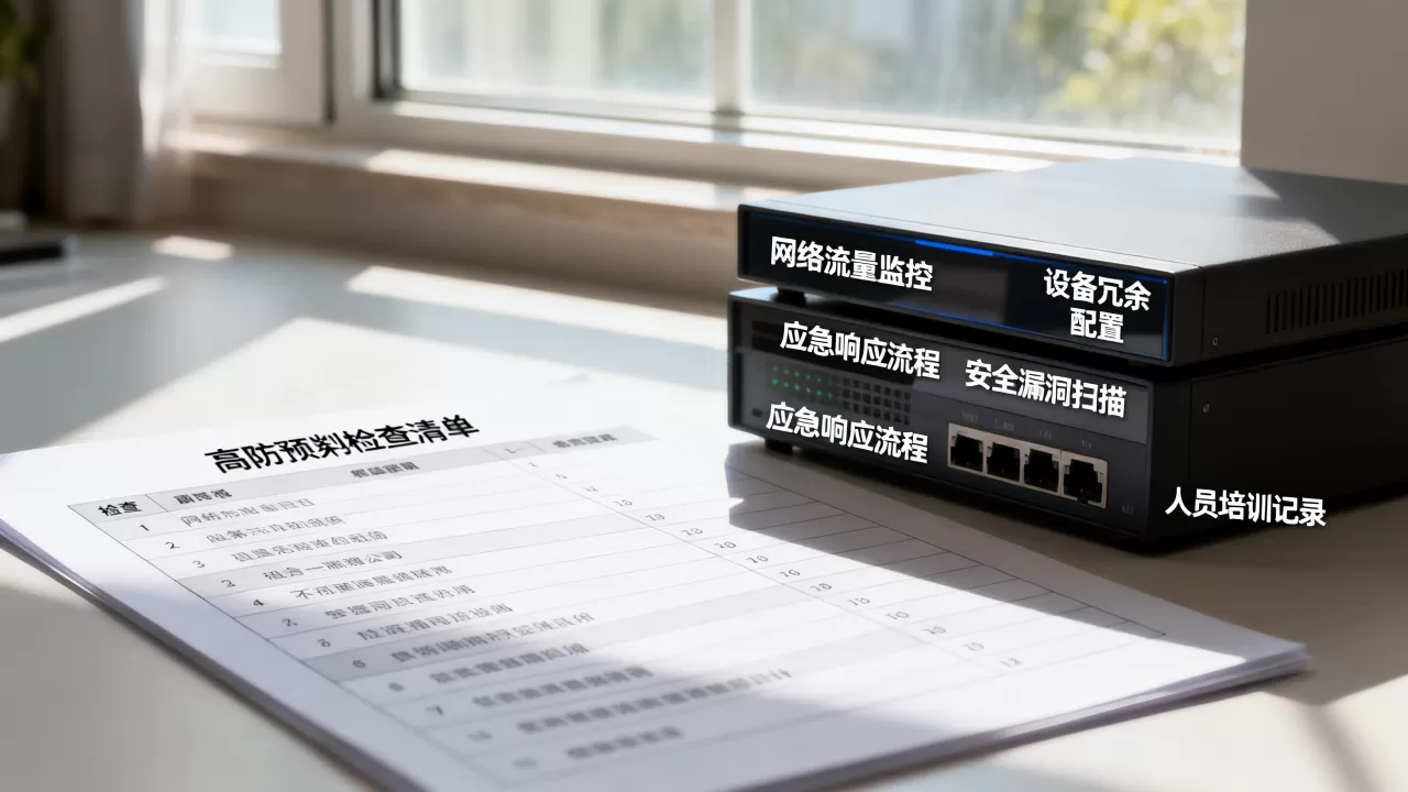 重大活动前需要补充哪些高防预案检查项?高防预案检查清单 重大活动前需要补充哪些高防预案检查项?高防预案检查清单