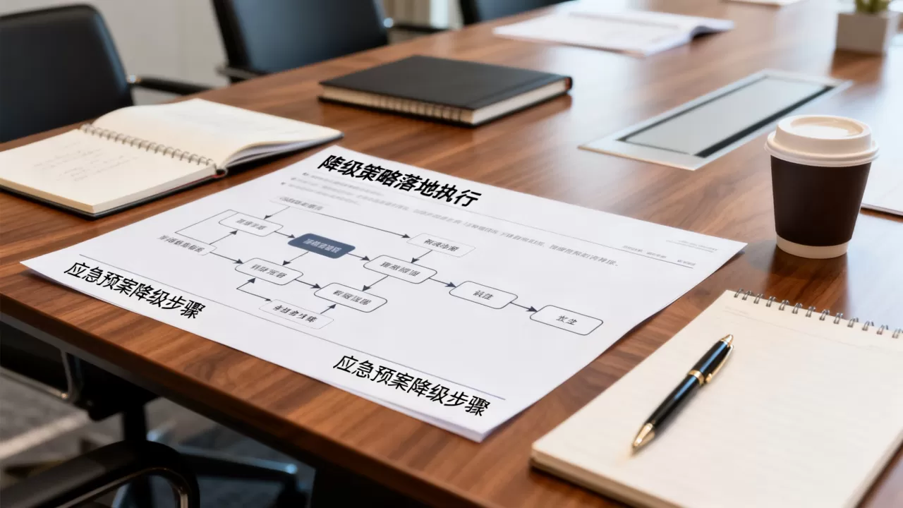 降级策略如何落地执行，应急预案降级步骤有哪些