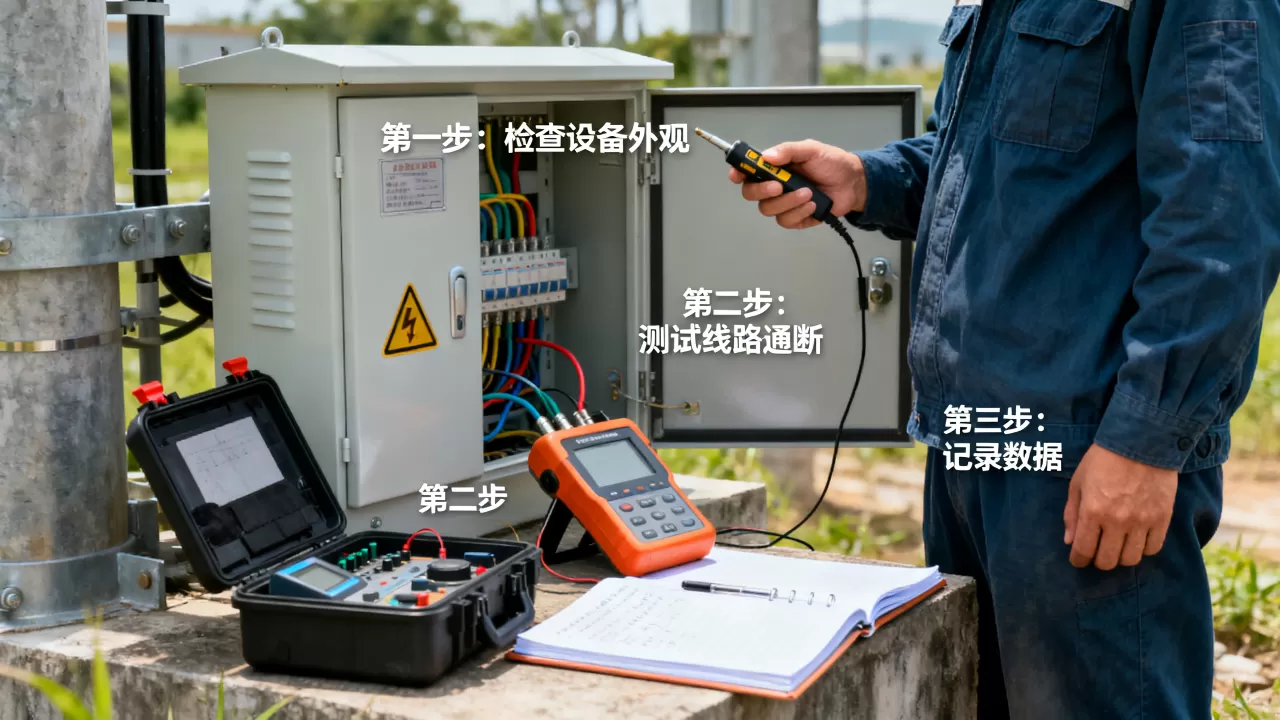 高防线路日常巡检如何做成条目化清单，具体步骤有哪些？