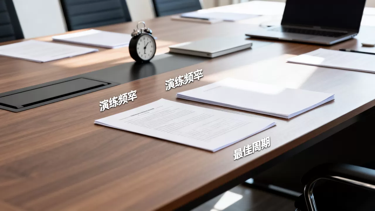 预案演练频率定在什么节奏合适？多久一次最佳？