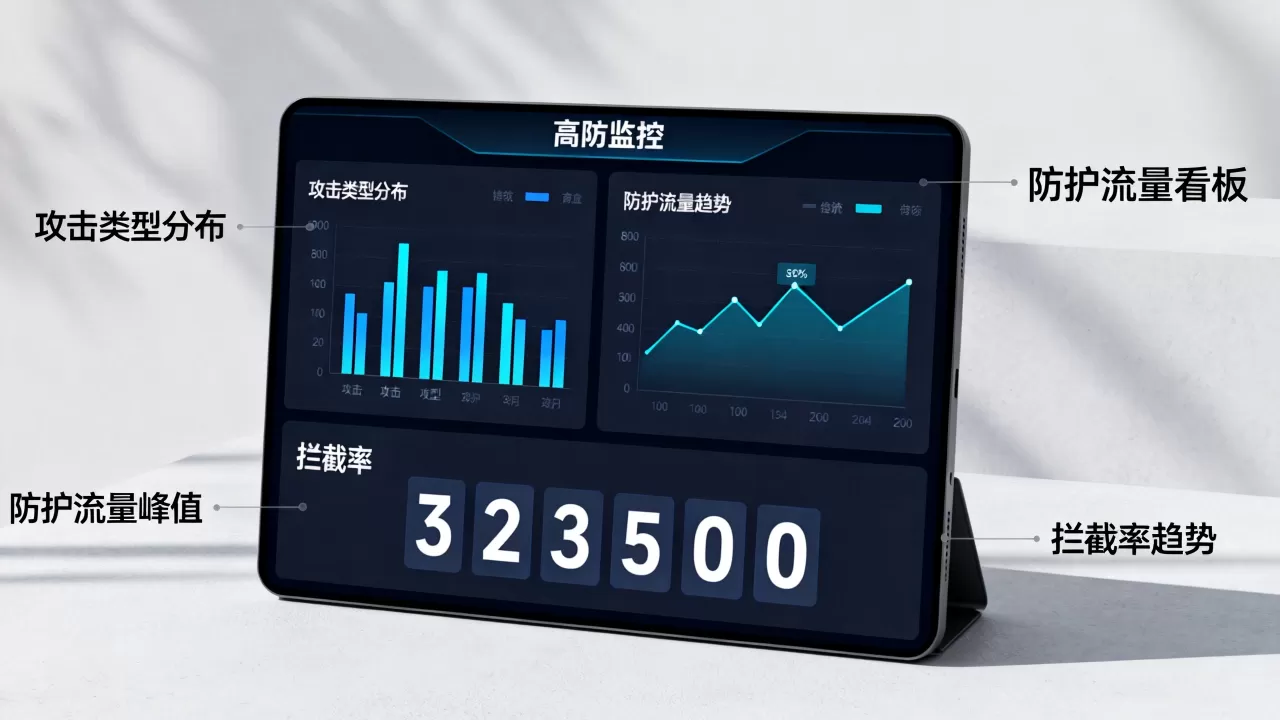 高防监控看板需要呈现哪几类核心数据,网站防护流量趋势如何看 高防监控看板需要呈现哪几类核心数据,网站防护流量趋势如何看
