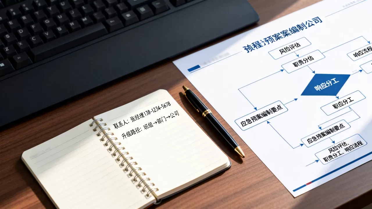 预案中联系人与升级路径怎么写?应急预案编制要点有哪些? 预案中联系人与升级路径怎么写?应急预案编制要点有哪些?