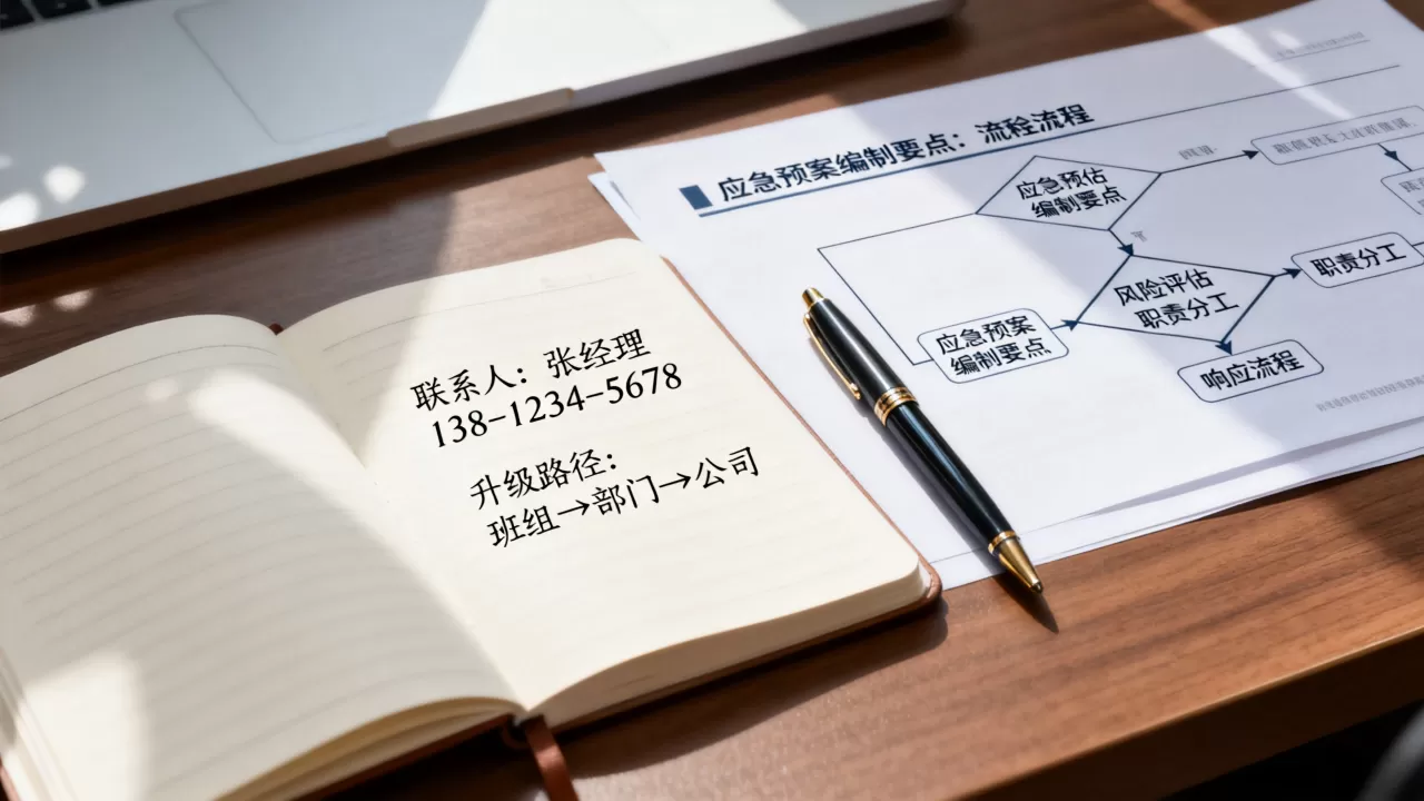 预案中联系人与升级路径怎么写?应急预案编制要点有哪些? 预案中联系人与升级路径怎么写?应急预案编制要点有哪些?