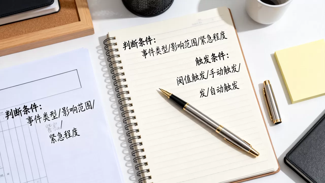 应急预案里该写清哪些判断条件,应急预案触发条件有哪些? 应急预案里该写清哪些判断条件,应急预案触发条件有哪些?