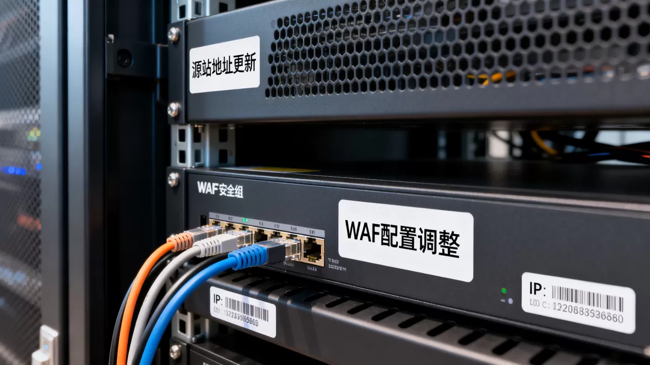 服务器IP更改后源站地址变了,WAF安全组要改吗,服务器IP更换后WAF配置 服务器IP更改后源站地址变了,WAF安全组要改吗,服务器IP更换后WAF配置