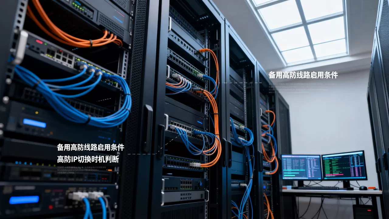 备用高防线路在什么条件下启用?高防IP切换时机怎么判断 备用高防线路在什么条件下启用?高防IP切换时机怎么判断