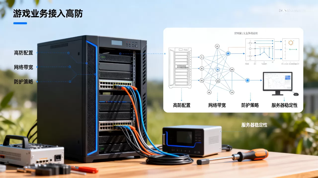 游戏业务接入高防要注意哪些细节,高防服务器怎么选才靠谱? 游戏业务接入高防要注意哪些细节,高防服务器怎么选才靠谱?