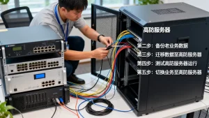 老业务迁移到高防的顺序怎么排，高防服务器迁移流程步骤？