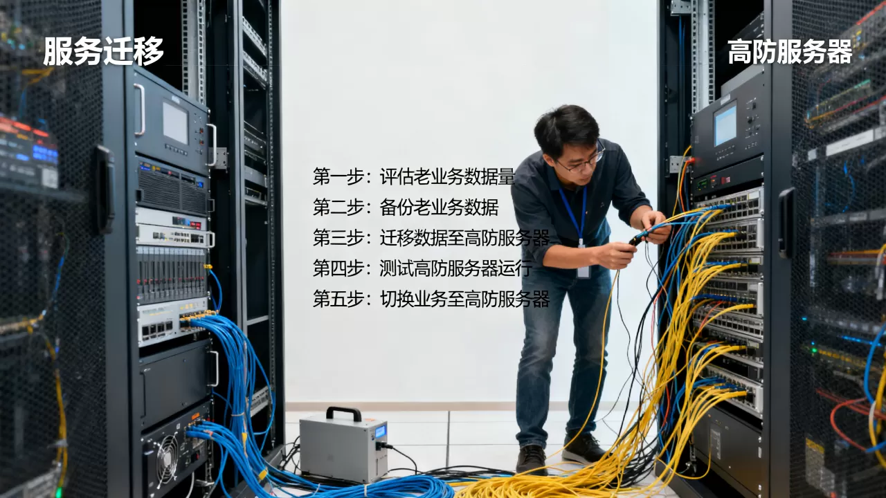 老业务迁移到高防的顺序怎么排,高防服务器迁移流程步骤? 老业务迁移到高防的顺序怎么排,高防服务器迁移流程步骤?