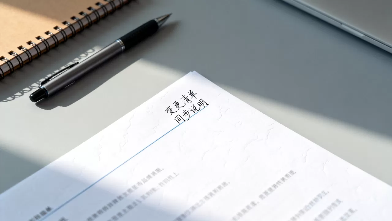 开通前需要同步给团队的变更清单有哪些?怎么准备 开通前需要同步给团队的变更清单有哪些?怎么准备