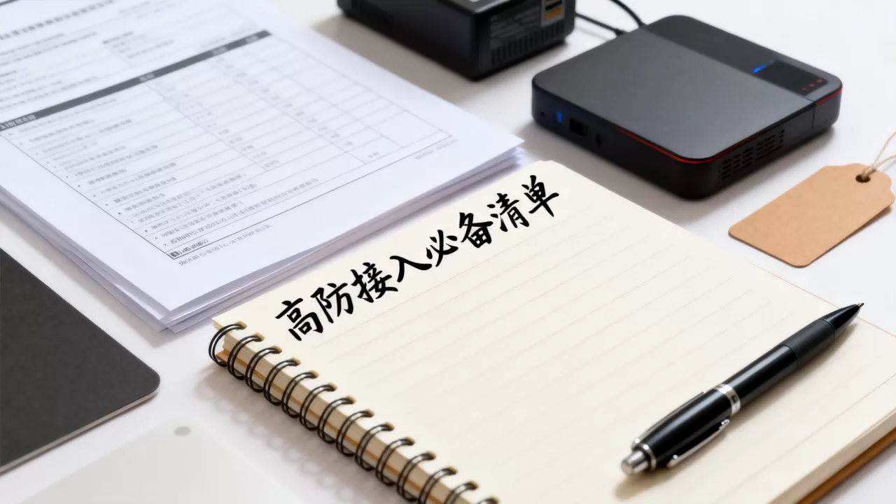 从零开始上高防,文档清单怎么列?高防接入必备清单有哪些? 从零开始上高防,文档清单怎么列?高防接入必备清单有哪些?