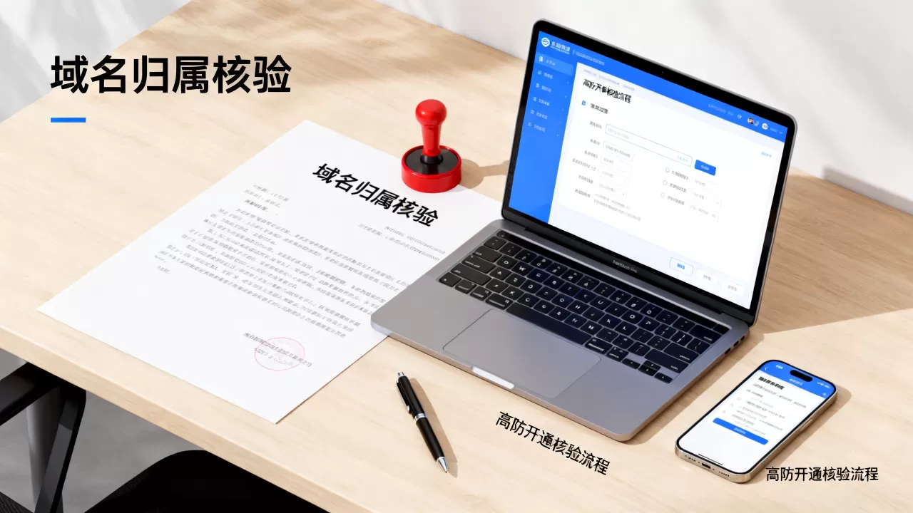 域名归属核验是什么?高防开通如何完成核验流程? 域名归属核验是什么?高防开通如何完成核验流程?