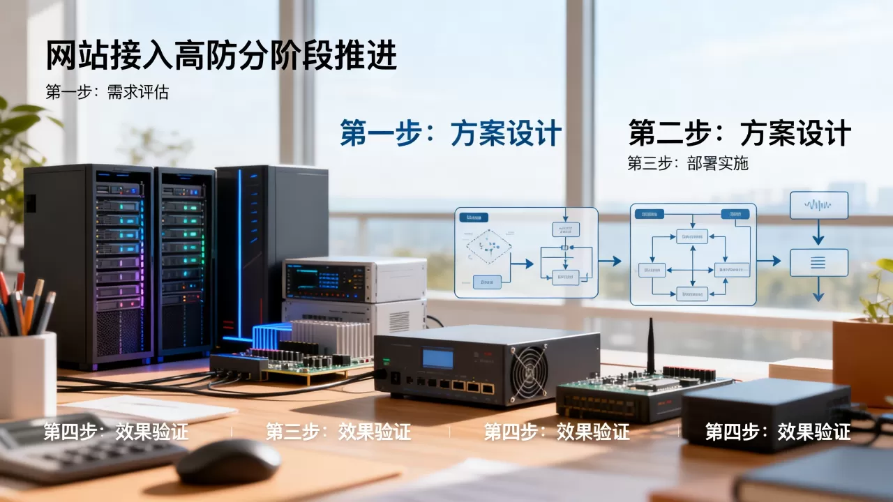 网站接入高防分阶段推进怎么做,高防接入流程有哪些? 网站接入高防分阶段推进怎么做,高防接入流程有哪些?