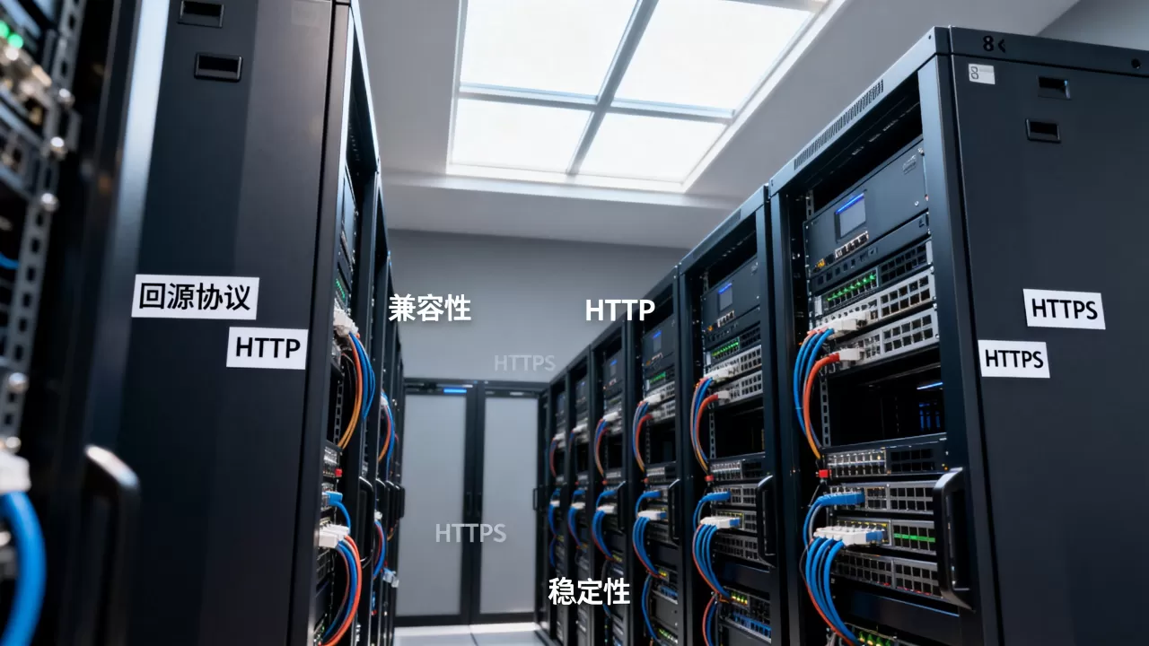 回源协议选择会不会影响兼容性?HTTP和HTTPS回源哪个更稳定 回源协议选择会不会影响兼容性?HTTP和HTTPS回源哪个更稳定