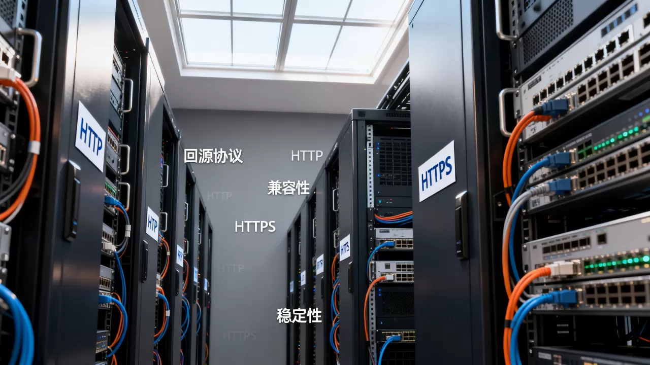 回源协议选择会不会影响兼容性?HTTP和HTTPS回源哪个更稳定 回源协议选择会不会影响兼容性?HTTP和HTTPS回源哪个更稳定