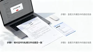 接入后证书与私钥不匹配怎么解决，证书私钥对不上如何排查？