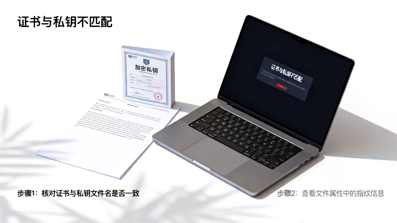 接入后证书与私钥不匹配怎么解决,证书私钥对不上如何排查? 接入后证书与私钥不匹配怎么解决,证书私钥对不上如何排查?