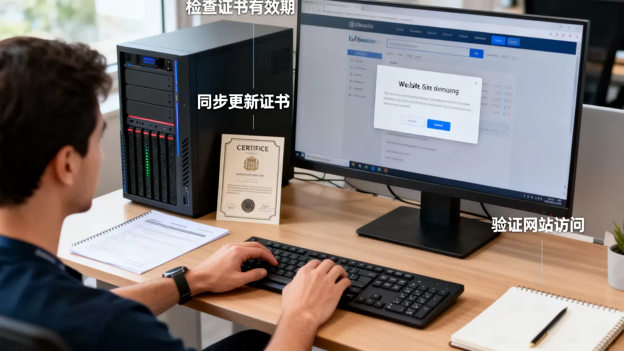 证书到期未同步导致网站访问中断怎么解决,如何快速应急恢复 证书到期未同步导致网站访问中断怎么解决,如何快速应急恢复