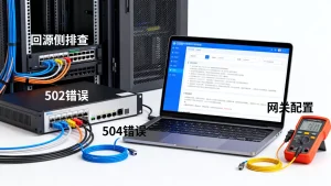 502与504频繁出现时回源侧如何排查？，502网关错误解决办法