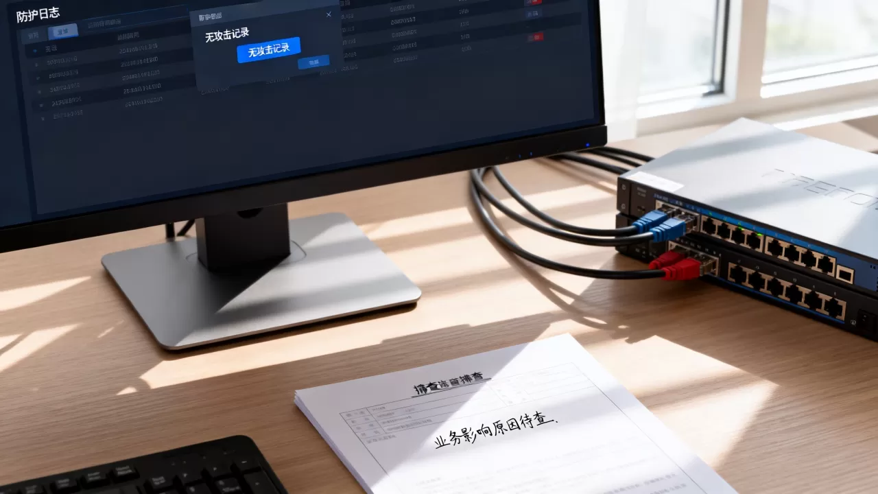 防护日志显示无攻击但业务仍受影响怎么办?原因排查与解决 防护日志显示无攻击但业务仍受影响怎么办?原因排查与解决