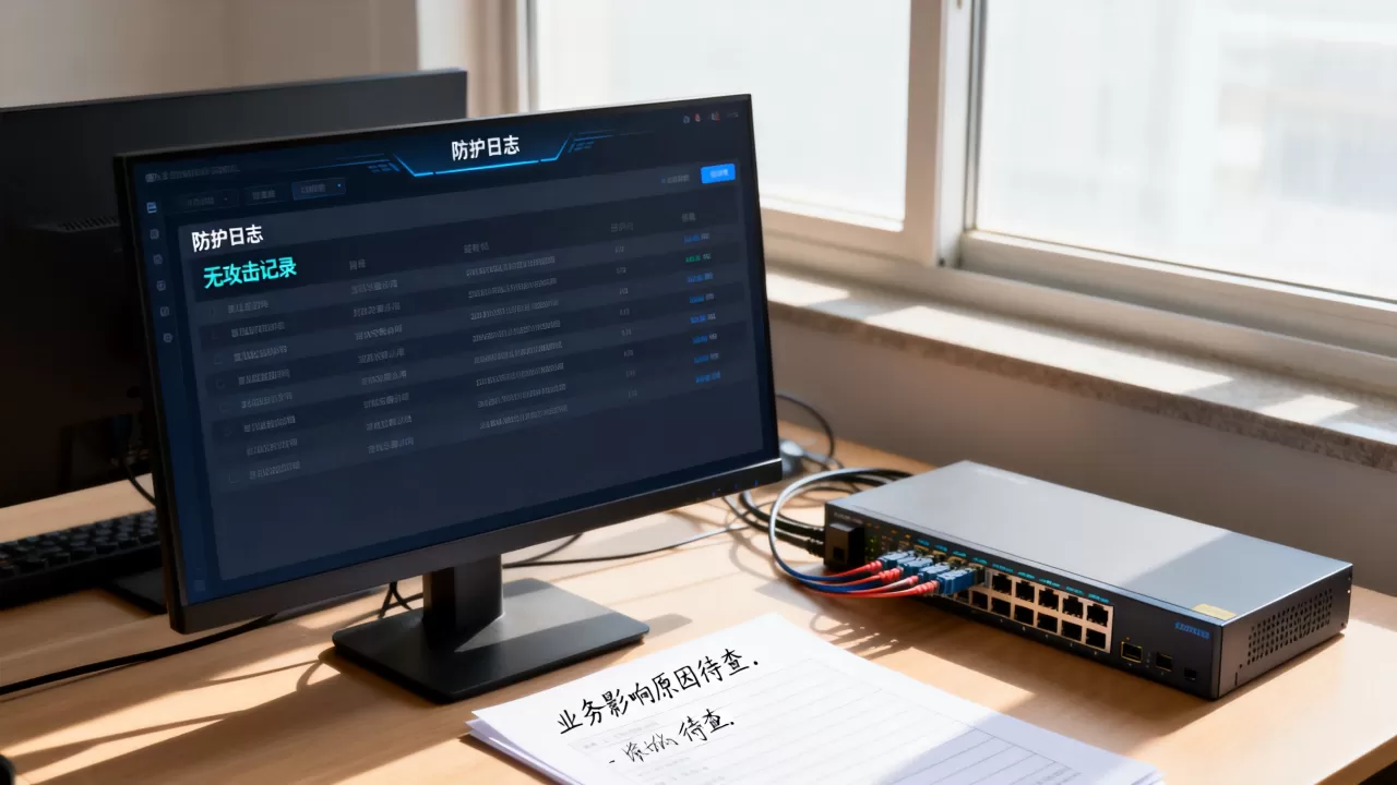 防护日志显示无攻击但业务仍受影响怎么办?原因排查与解决 防护日志显示无攻击但业务仍受影响怎么办?原因排查与解决