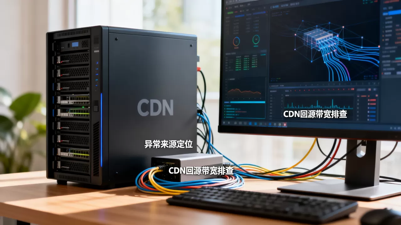 回源带宽突增时如何快速定位异常来源，CDN回源带宽突增排查方法？