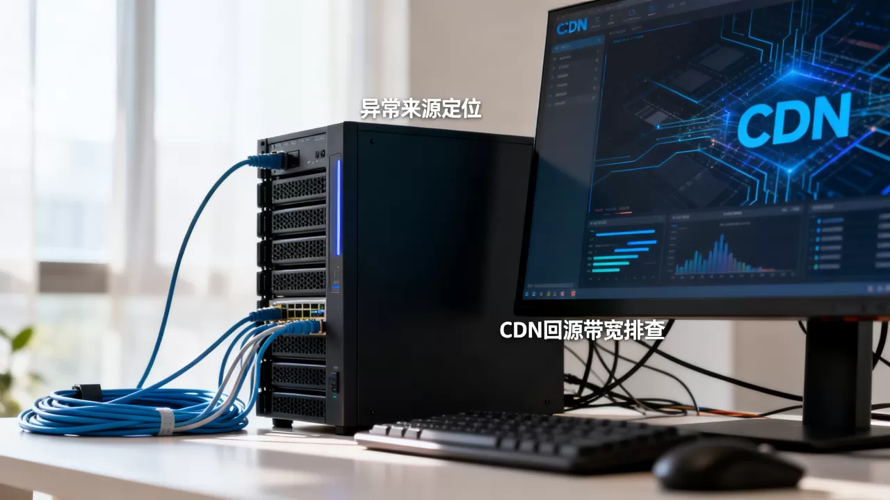 回源带宽突增时如何快速定位异常来源，CDN回源带宽突增排查方法？