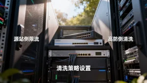 源站侧限流与高防侧清洗如何配合，高防清洗策略怎么设置？