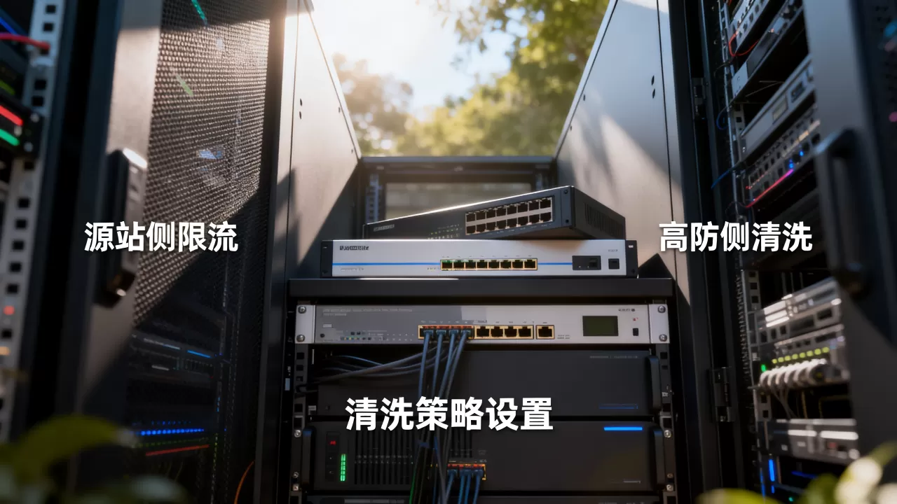 源站侧限流与高防侧清洗如何配合,高防清洗策略怎么设置? 源站侧限流与高防侧清洗如何配合,高防清洗策略怎么设置?