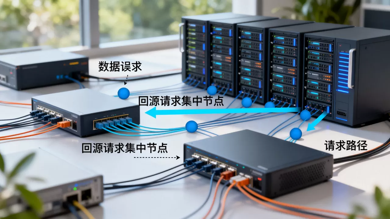 回源请求集中在少数节点的原因分析,为什么回源都走同一个节点? 回源请求集中在少数节点的原因分析,为什么回源都走同一个节点?