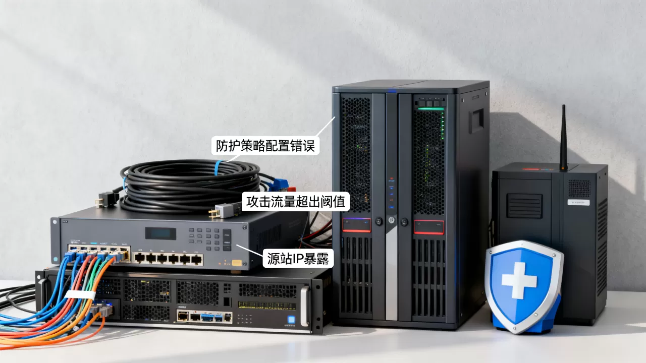 为什么换了高防IP源站还是会被打进来?高防IP源站防护失效原因是什么 为什么换了高防IP源站还是会被打进来?高防IP源站防护失效原因是什么